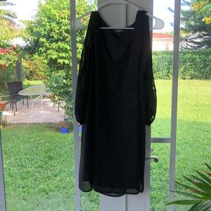 This is a black dress from Lulus.